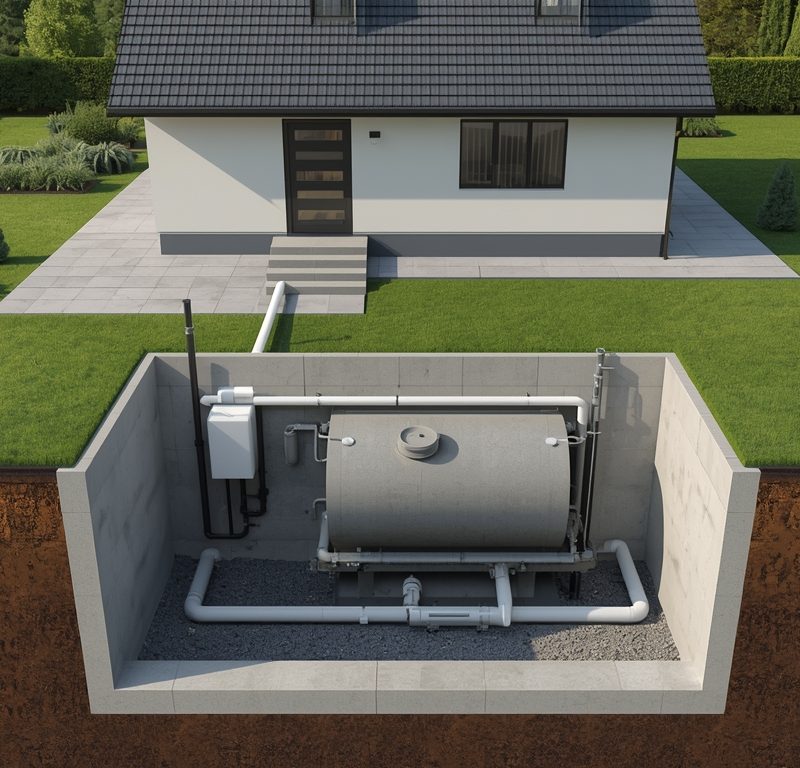 Praktyczny poradnik obejmujący wyboru, prawidłowego posadowienia oraz codziennej eksploatacji zbiornika betonowego